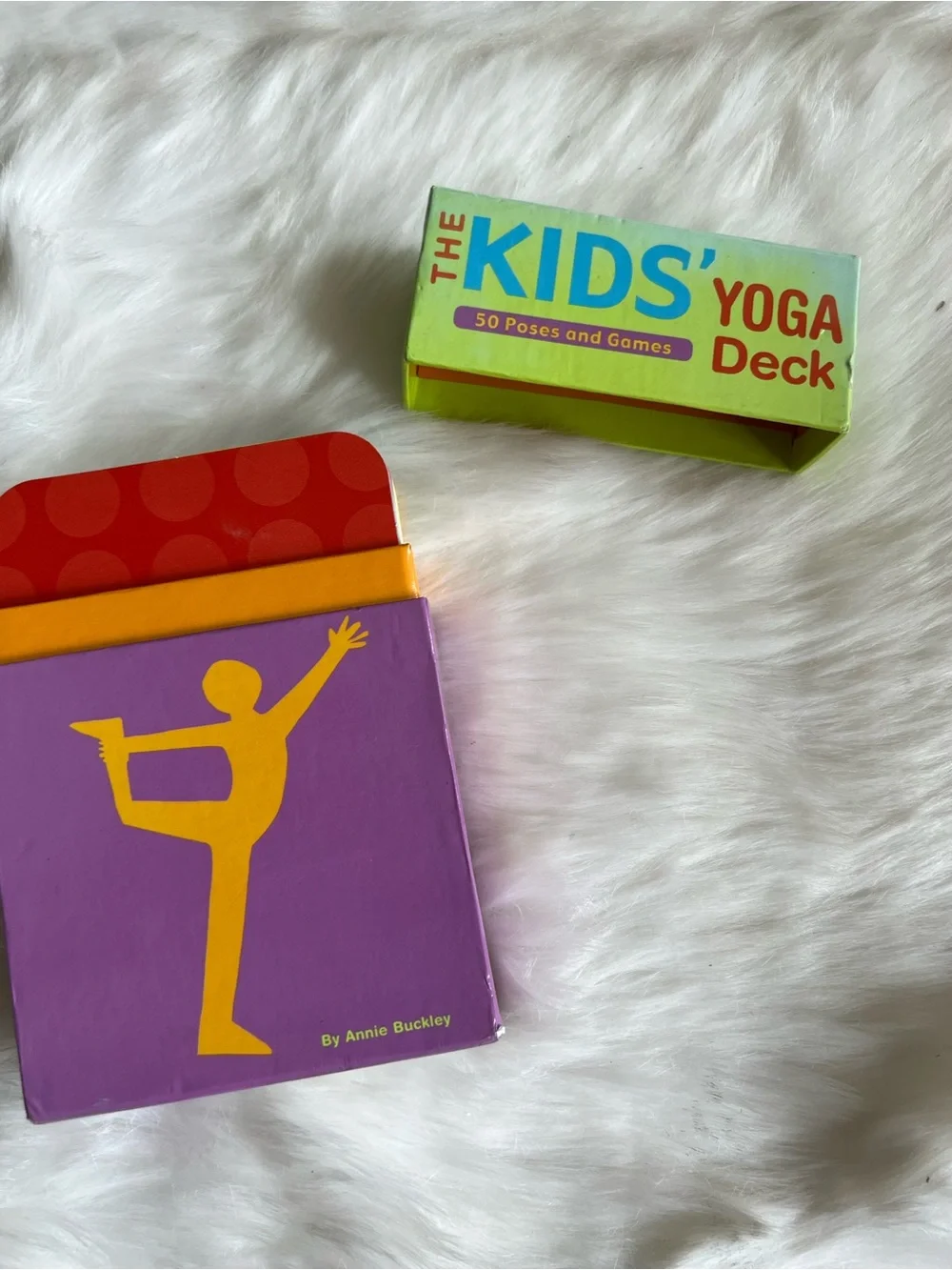 The Kids' Yoga Deck cards